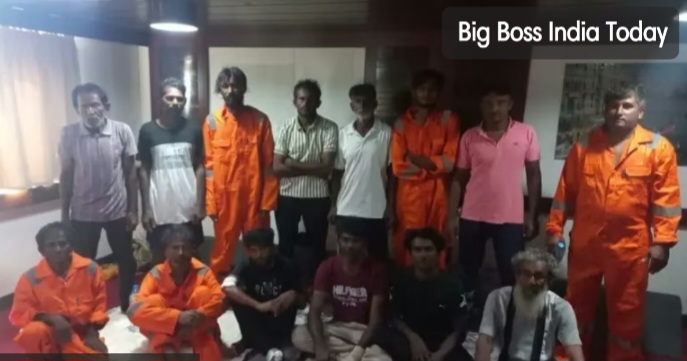 ओमान में भारतीय झंडे वालेे एस वी विराट 1 का बचाव अभियान सम्पन्न
