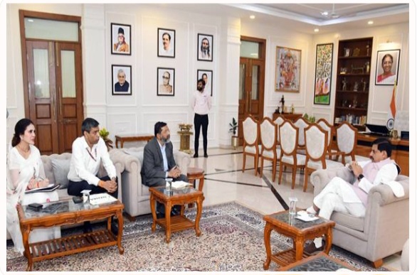 मुख्यमंत्री डॉ. यादव से मिला एनडीएमए का प्रतिनिधिमंडल आपदा प्रबंधन एवं सिंहस्थ की विभिन्न व्यवस्थाओं के विषय पर हुई चर्चा