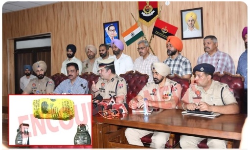 लुधियाना पुलिस की बड़ी कामयाबी -  हैंड ग्रेनेड सहित दो आरोपी गिरफ्तार
