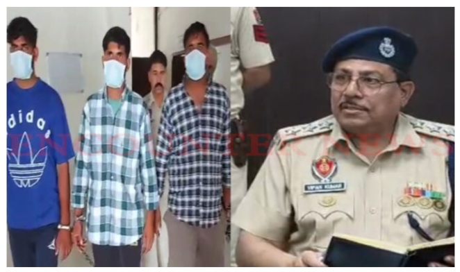 पठानकोट  - एयरबेस के नजदीक पुलिस ने किये 3 संदिग्ध युवक गिरफ्तार