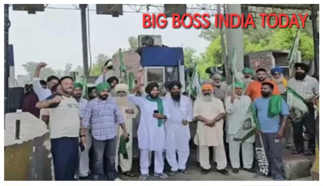 पंजाब सरकार विरुद्ध किसानों का धरना-प्रदर्शन  ●  पंजाब के टोल प्लाजा हुए फ्री