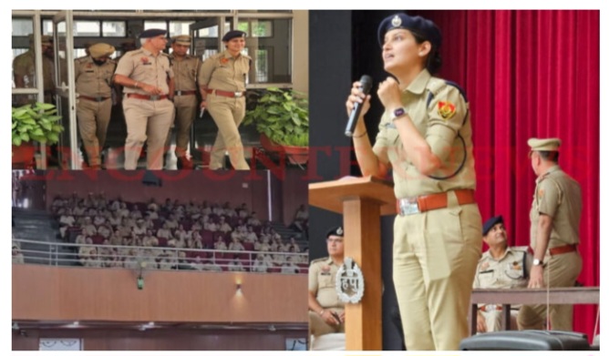 खाकी का फर्ज पूरी ईमानदारी और निष्पक्षता से निभाएं - डीसीपी सृष्टि गुप्ता