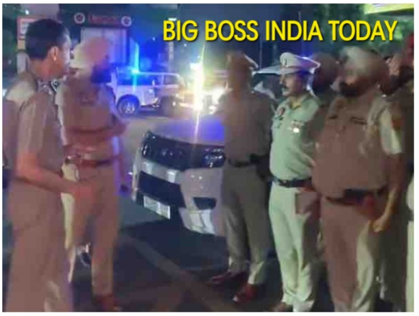 पुलिस कमीश्नर द्वारा पुलिस नाकों पर औचक चैकिंग