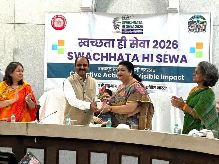 स्वच्छता ही सेवा 2026: युवाओं ने सामूहिक प्रयास से स्वच्छ भारत का संकल्प लिया