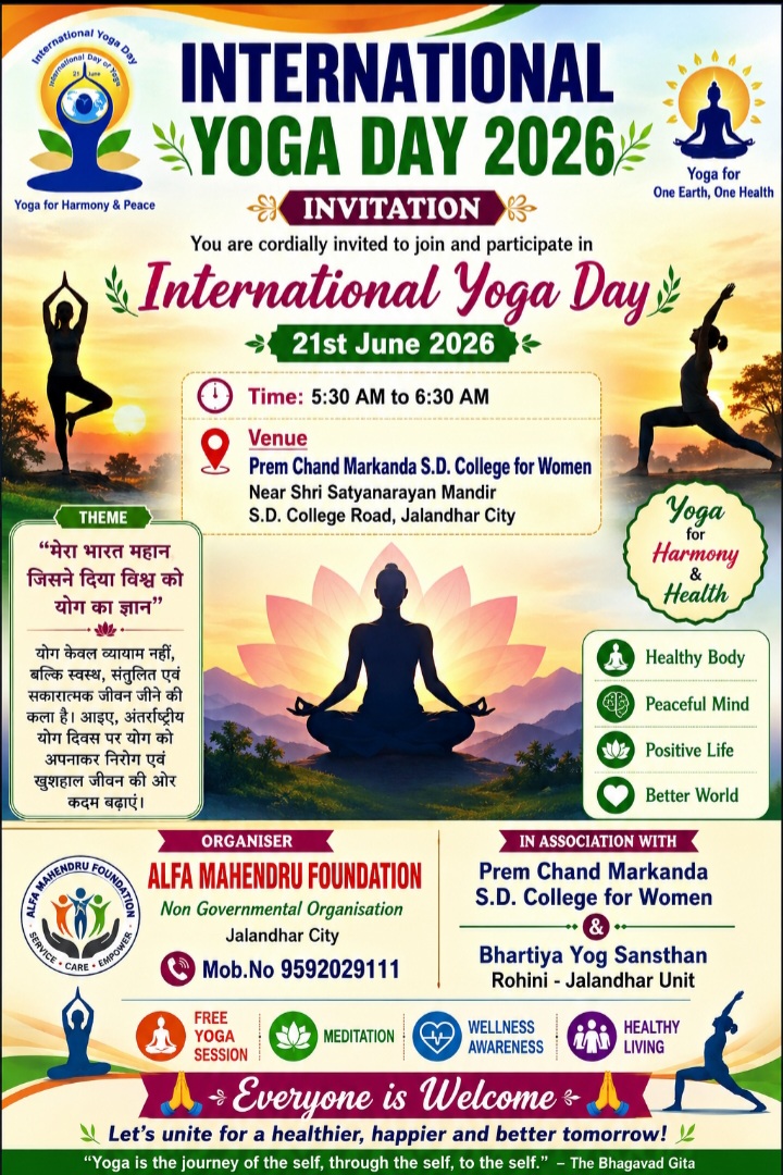 International Yog Day 21st June