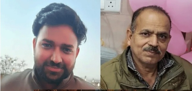 दुकान को लगी आग  - पिता पुत्र की हूई मौत