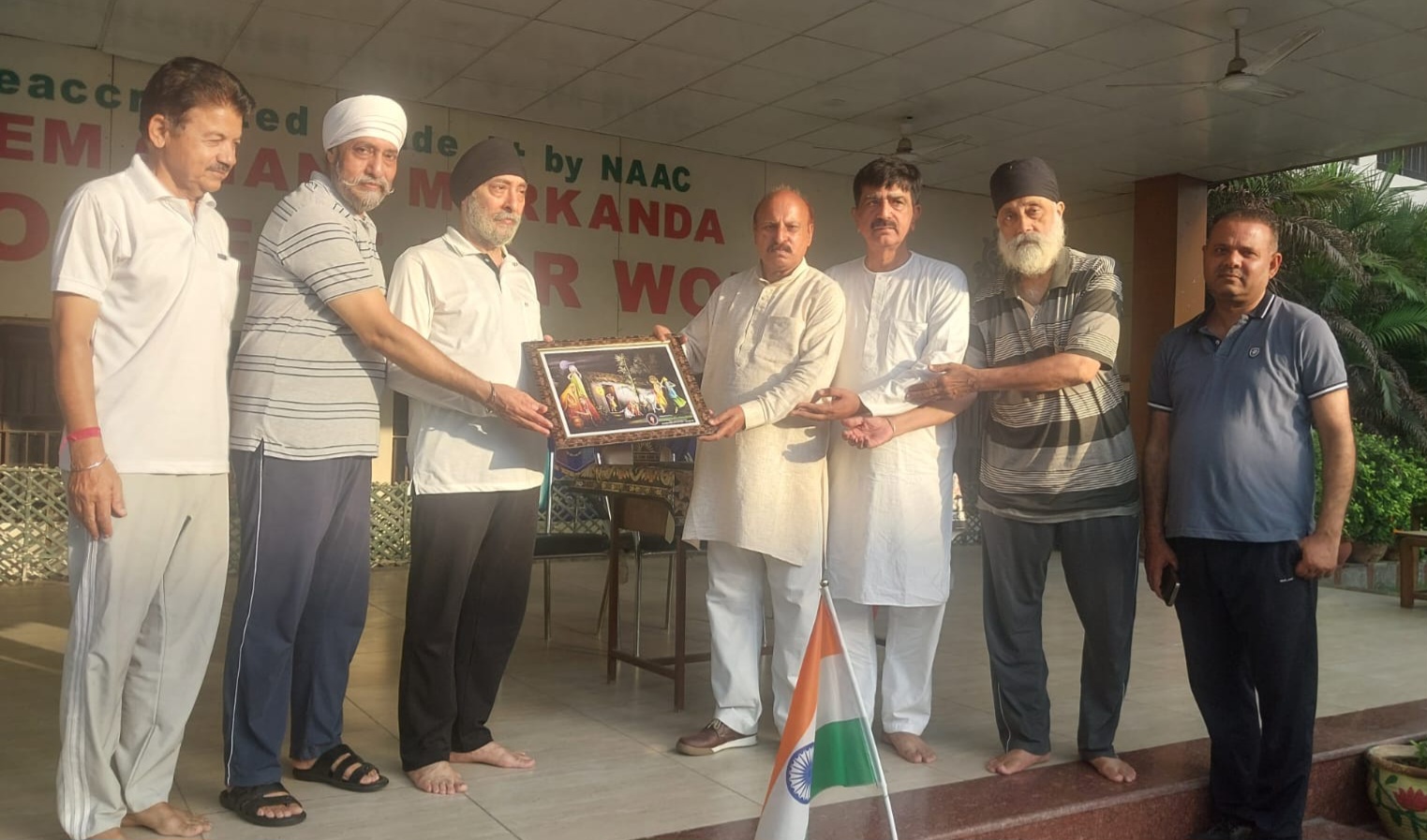 योग साधना एवं अंतरराष्ट्रीय योग दिवस का उत्सव धूमधाम से मनाया गया
