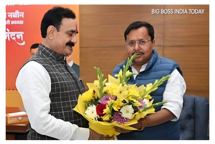 मध्यप्रदेश दतिया उपचुनाव ●  नरोत्तम मिश्रा हेकड़ी निकली और हथियार डाले