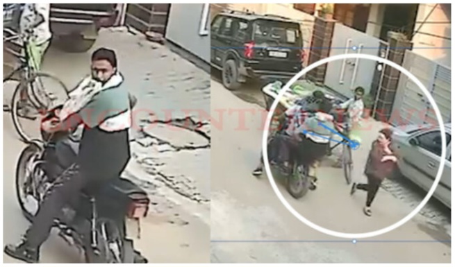 लुधियाना चोरों का आंतक - दिन दिहाड़े चोरी को दिया अंजाम