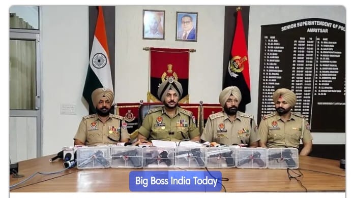 अमृतसर पुलिस ने क्रॉस-बॉर्डर अवैध हथियार तस्करी मॉड्यूल का किया भंडाफोड़, 2 गिरफ्तार, 7 सोफिस्टिकेटेड पिस्तौल बरामद