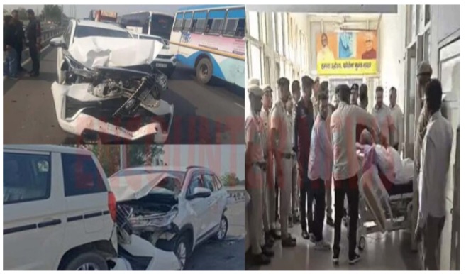 हरियाणा की नायब सैनी सरकार में कद्दावर मंत्री कृष्ण लाल पंवार  भीषण सड़क हादसे में घायल